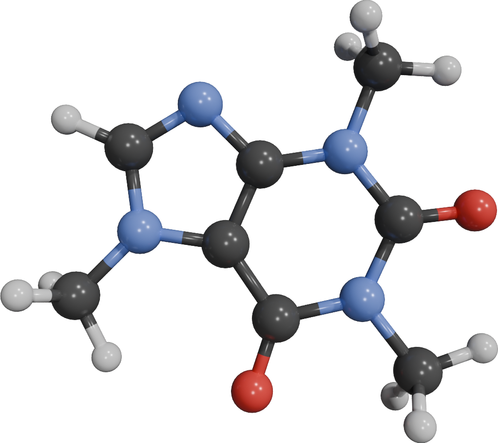 Caffeine.structure.x0y0z0